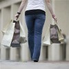 woman with shopping bags