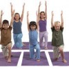 kids doing yoga