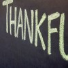 thankful chalkboard