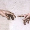 Fingers touching