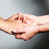 holding hands