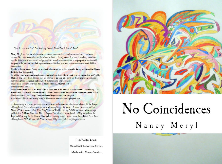 Judge a Book by its Cover! It’s Out! “No Coincidences”