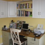 Organized Home Office with a Vision 